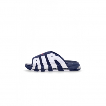 ciabatte uomo air more uptempo slide MIDNIGHT NAVY/UNIVERSITY RED/WHITE/CLEAR