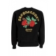 felpa girocollo uomo mantis crewneck BLACK