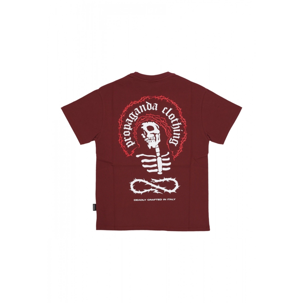 maglietta uomo misery tee GARNET