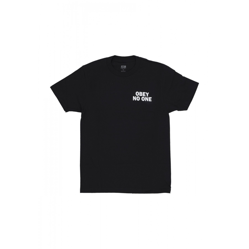 maglietta uomo no one tee BLACK