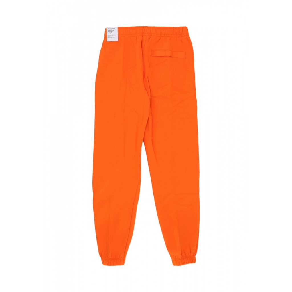 pantalone tuta felpato uomo sportswear club fleece pant SAFETY ORANGE/SAFETY ORANGE/WHITE