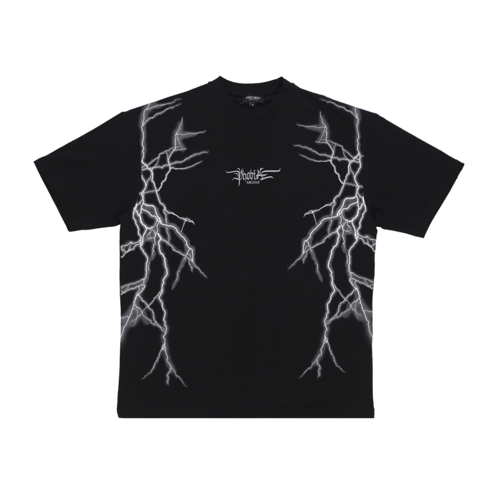 maglietta uomo new lightning tee BLACK/GREY