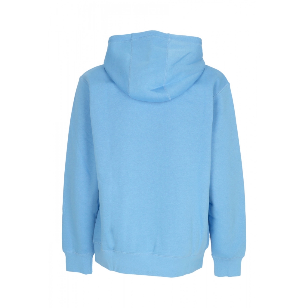 felpa cappuccio uomo sportswear futura block hoodie UNIVERSITY BLUE