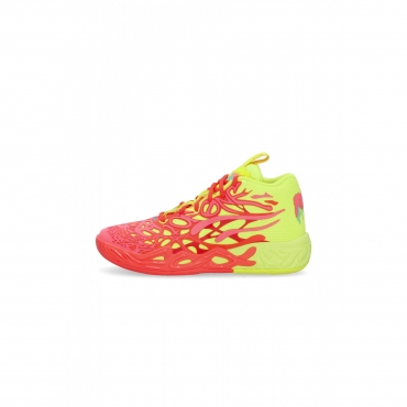 scarpa basket uomo mb04 1love PINK ALERT/YELLOW ALE