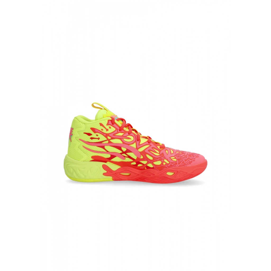 scarpa basket uomo mb04 1love PINK ALERT/YELLOW ALE