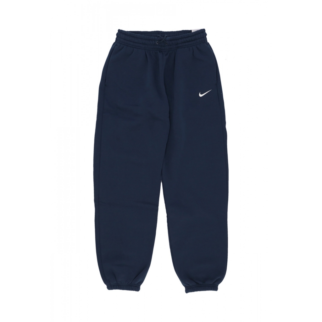 pantalone tuta felpato donna w sportswear phoenix fleece high-waisted oversized pant ARMORY NAVY/SAIL