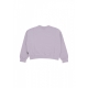 felpa girocollo donna w puppy croptop crewneck DUSK