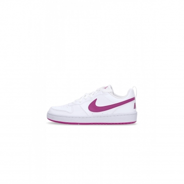 scarpa bassa ragazzo court borough low recraft gs WHITE/HOT FUCHSIA