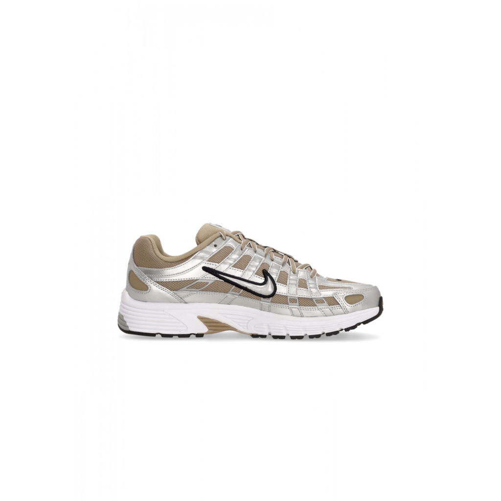 scarpa bassa uomo p-6000 KHAKI/METALLIC SILVER/MTLC PLATINUM