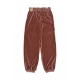 pantalone tuta donna w sportswear velour jogger RED SEPIA/SAIL