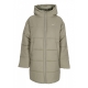 piumino donna w sportswear therma-fit classic parka LIGHT ARMY/WHITE