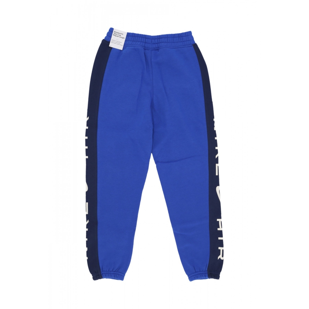 pantalone tuta felpato ragazzo air pant GAME ROYAL/MIDNIGHT NAVY/SAIL/SAIL