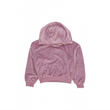 felpa leggera cappuccio ragazza sportswear cozy hoodie PLUM DUST/PLATINUM VIOLET