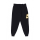 pantalone tuta felpato ragazzo sportswear club fleece gold jogger BLACK/METALLIC GOLD