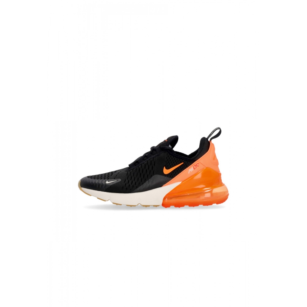 scarpa bassa ragazzo air max 270 gs BLACK/TOTAL ORANGE/BRIGHT CRIMSON