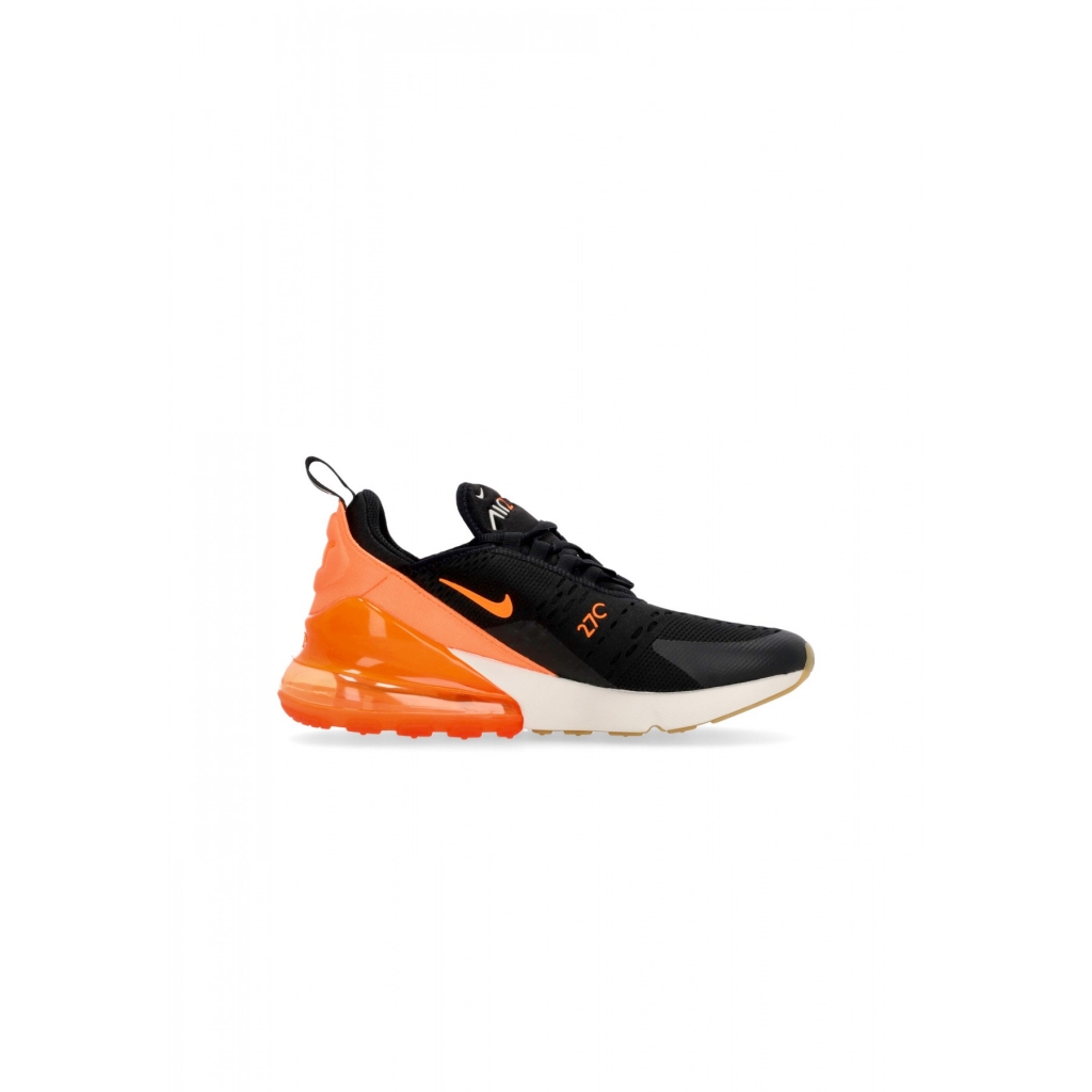 scarpa bassa ragazzo air max 270 gs BLACK/TOTAL ORANGE/BRIGHT CRIMSON