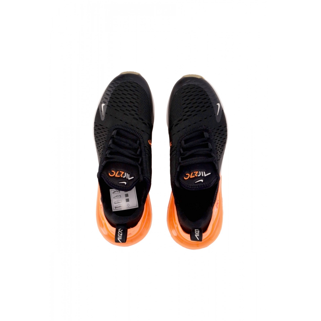 scarpa bassa ragazzo air max 270 gs BLACK/TOTAL ORANGE/BRIGHT CRIMSON