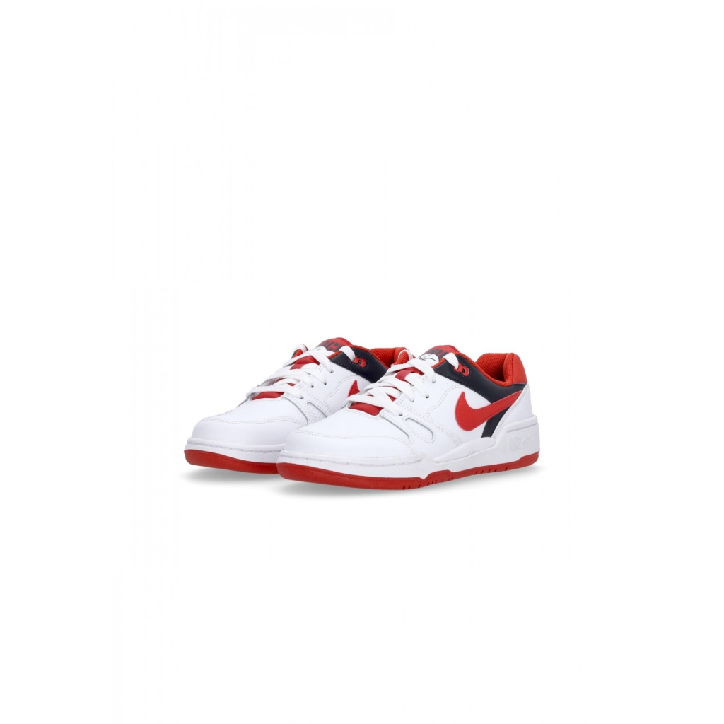 scarpa bassa ragazzo full force low gs WHITE/MYSTIC RED/BLACK