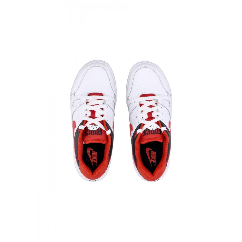 scarpa bassa ragazzo full force low gs WHITE/MYSTIC RED/BLACK