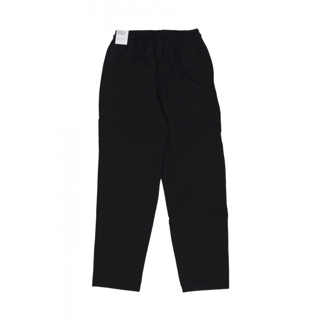 pantalone tuta leggero uomo club knit open-hem pant BLACK/WHITE