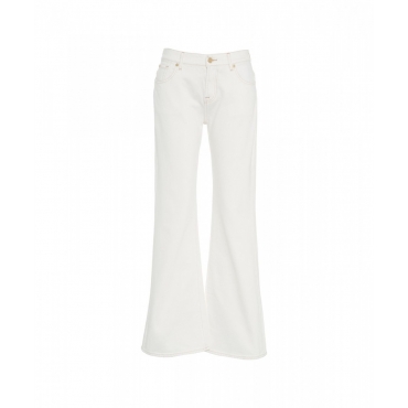 Flared jeans Spencer bianco