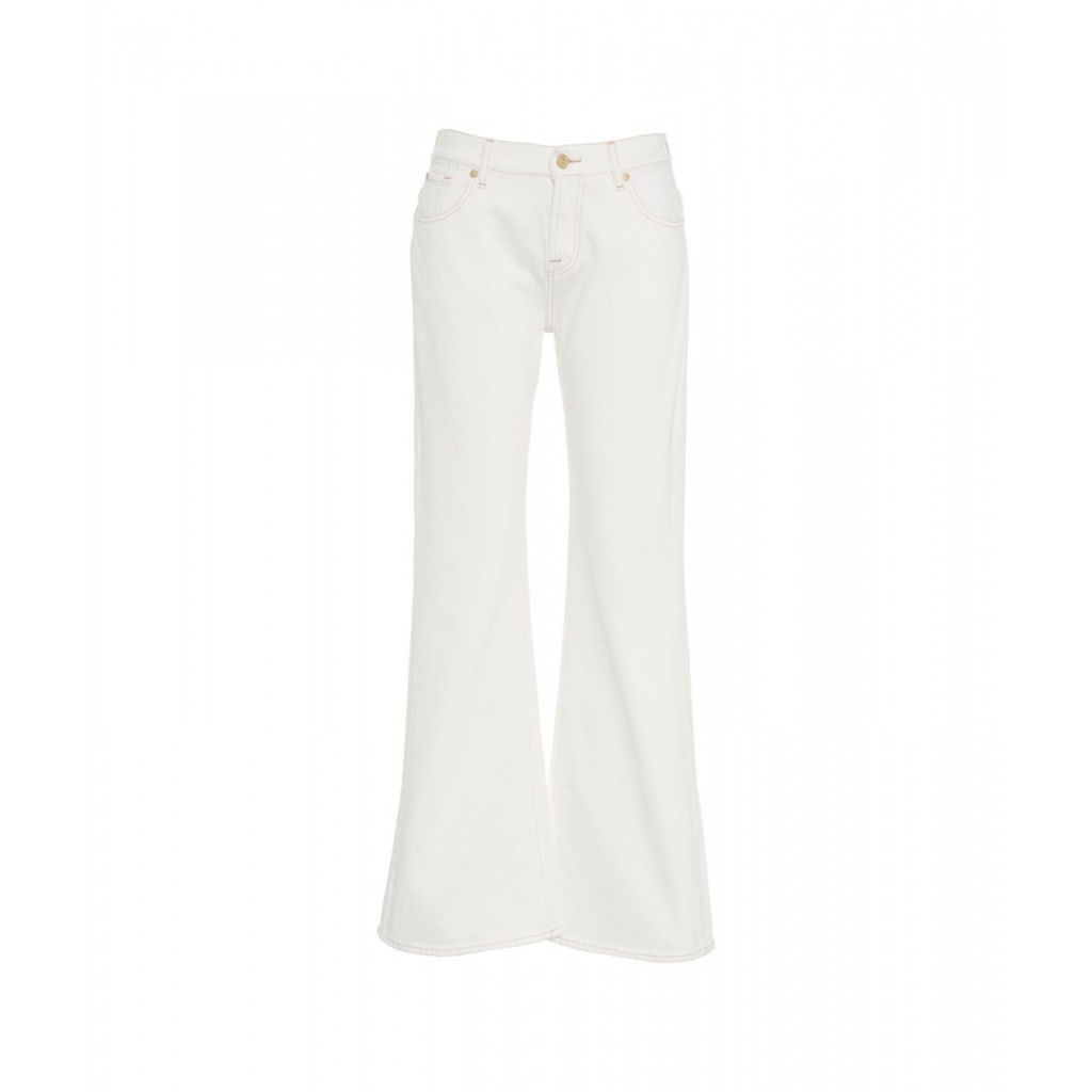 Flared jeans Spencer bianco