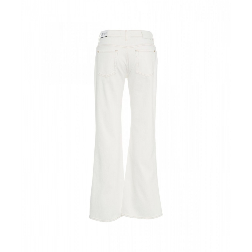 Flared jeans Spencer bianco