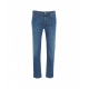 Cropped carrot jeans Scott blu