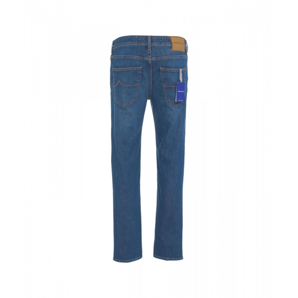 Cropped carrot jeans Scott blu