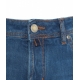 Cropped carrot jeans Scott blu