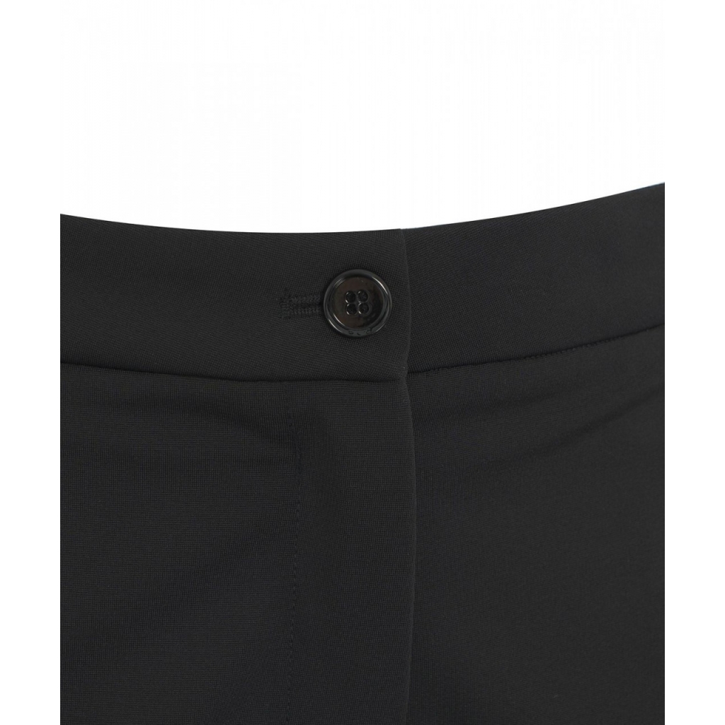 Pantaloni in scuba nero