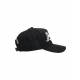 Cappello da baseball con logo nero