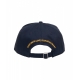 Cappello da baseball con patch logo blu