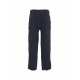 Pantaloni cargo con patch logo blu scuro