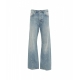 Loose fit jeans azzurro