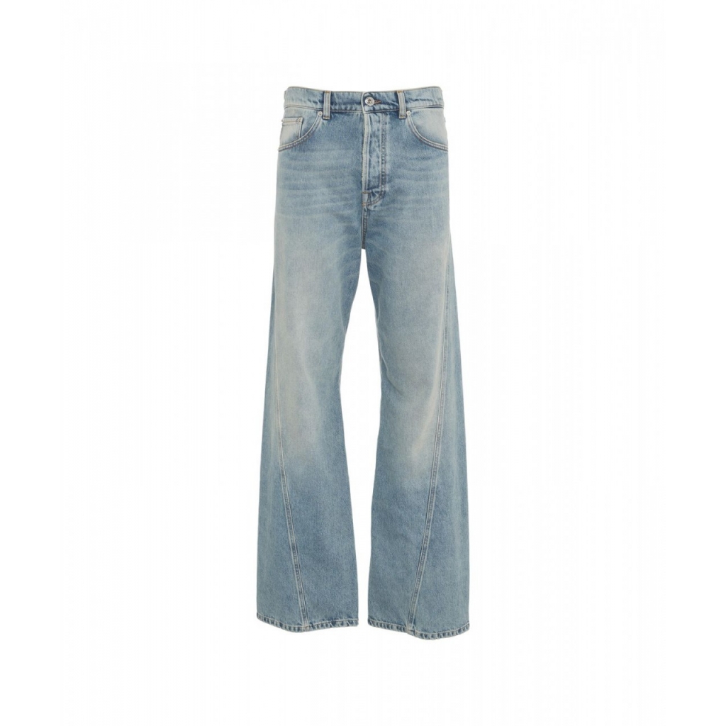 Loose fit jeans azzurro