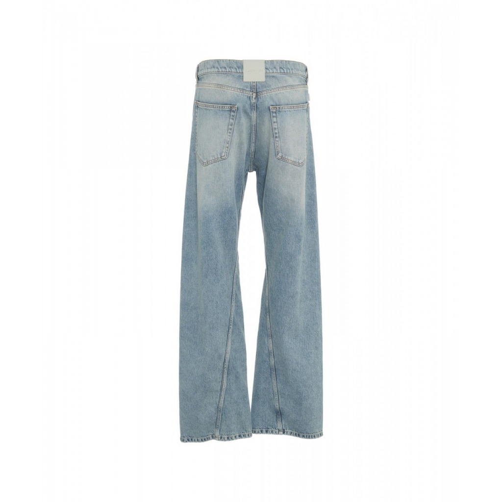 Loose fit jeans azzurro