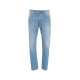 Carrot slim fit jeans Dian azzurro