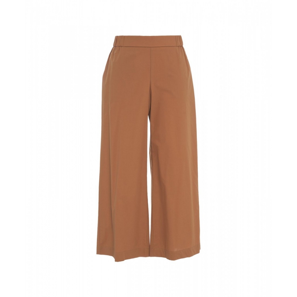 Culotte in cotone marrone