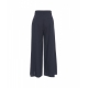 Culotte in cotone blu scuro