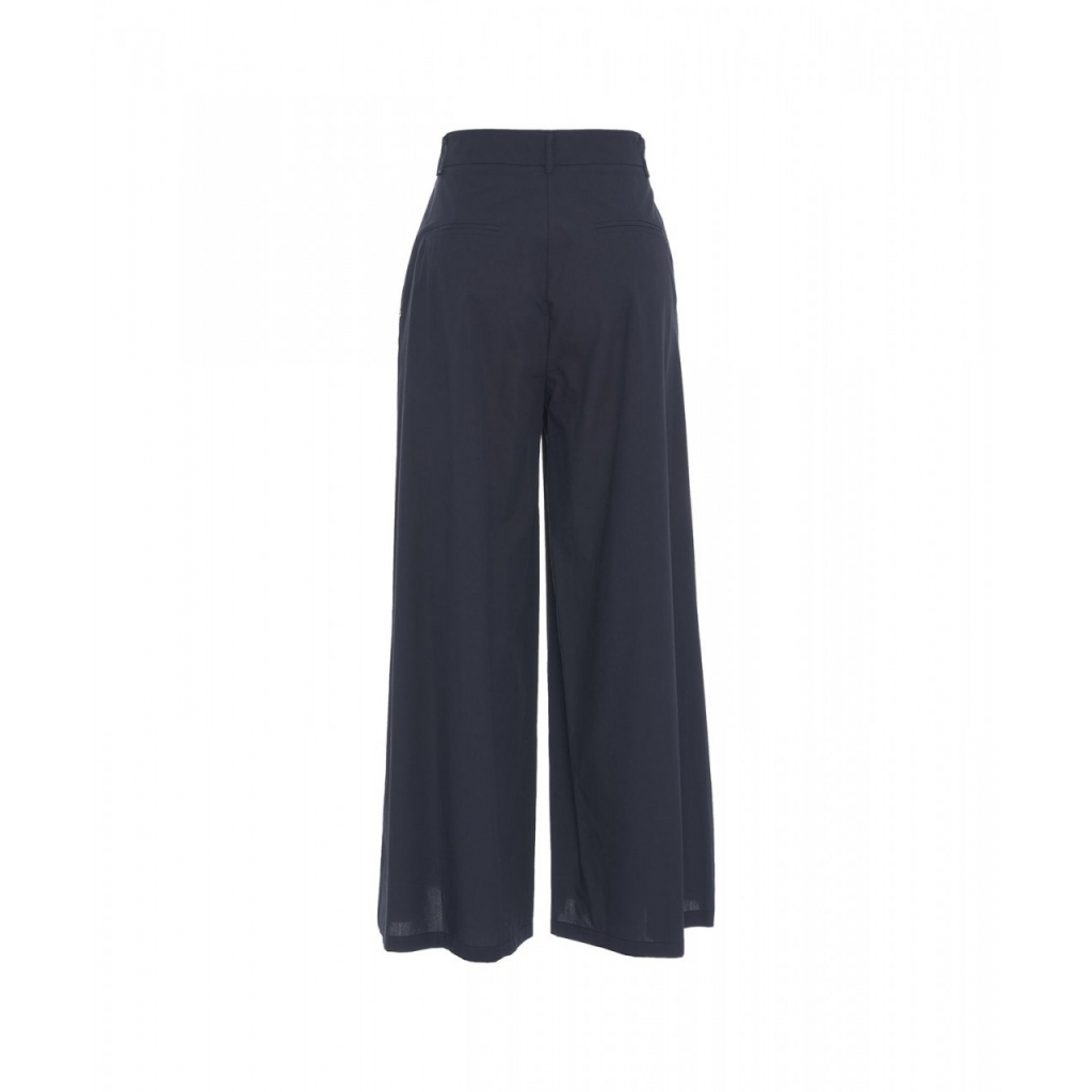 Culotte in cotone blu scuro