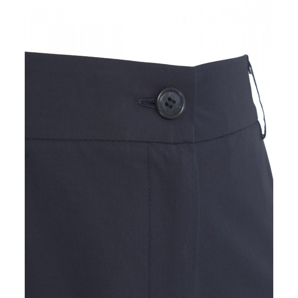 Culotte in cotone blu scuro