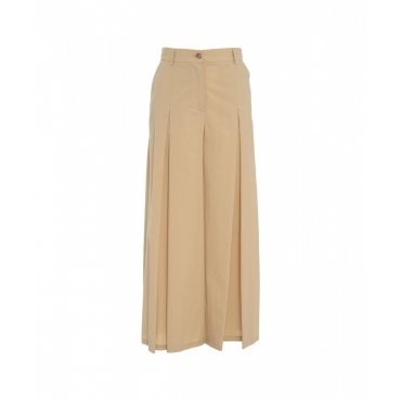 Culotte in cotone beige