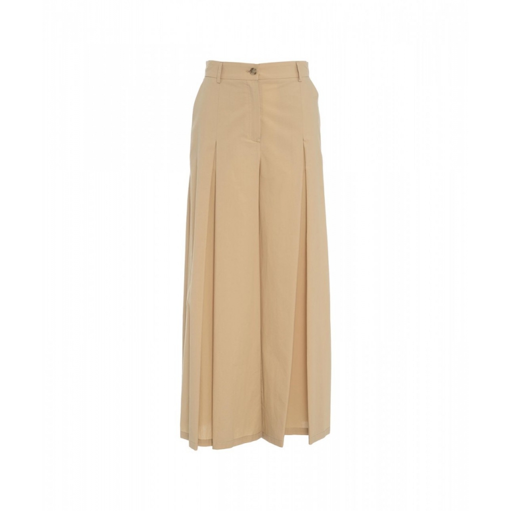 Culotte in cotone beige