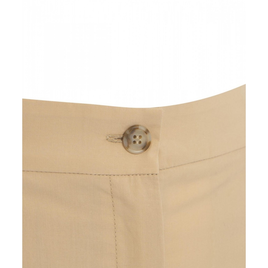 Culotte in cotone beige