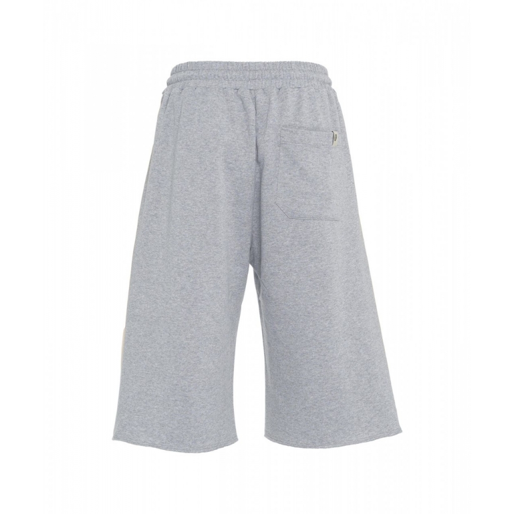 Pantaloni corti da jogging grigio chiaro