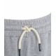 Pantaloni corti da jogging grigio chiaro