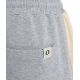 Pantaloni corti da jogging grigio chiaro