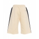 Pantaloni corti da jogging beige