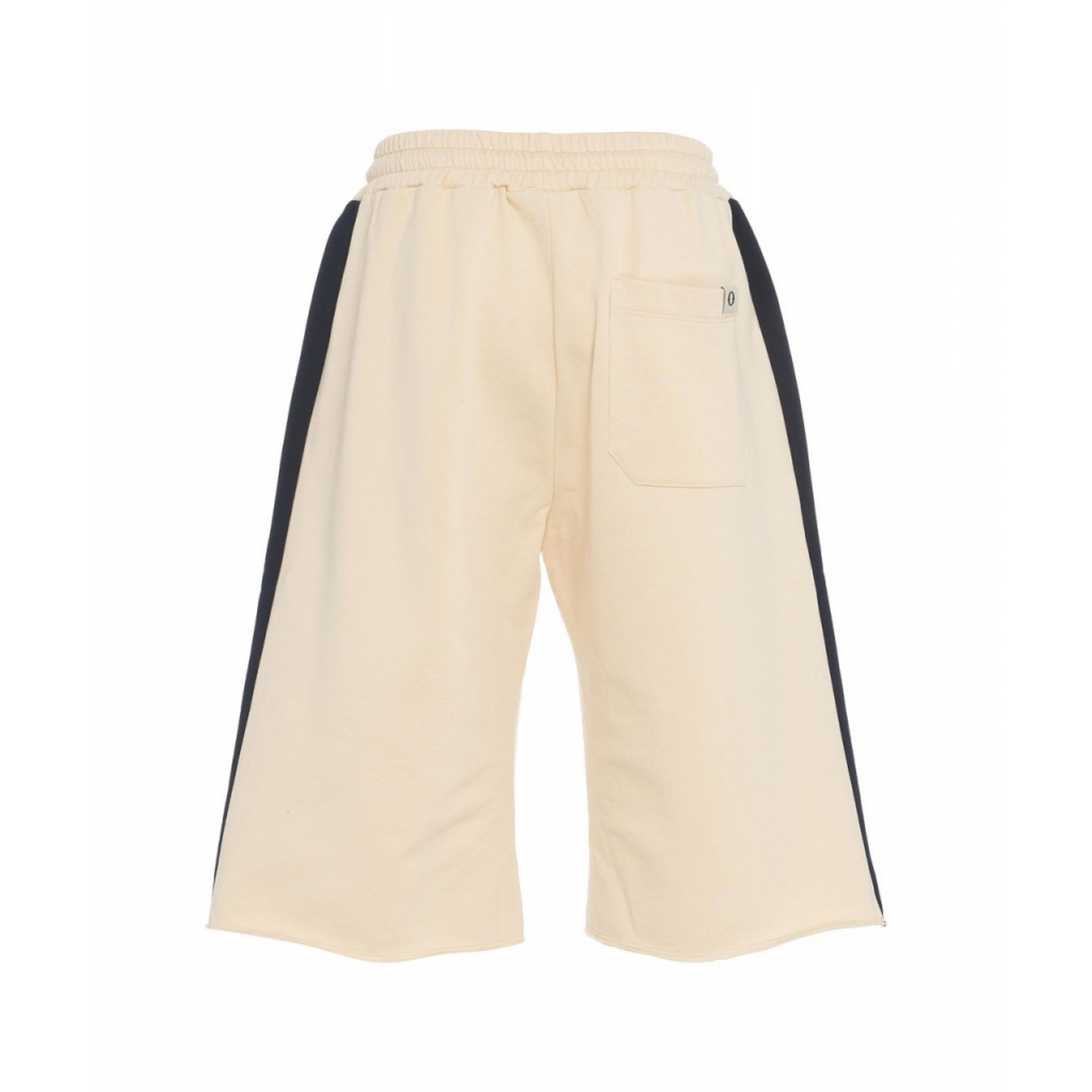 Pantaloni corti da jogging beige